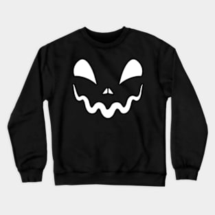 halloween scary smile Crewneck Sweatshirt